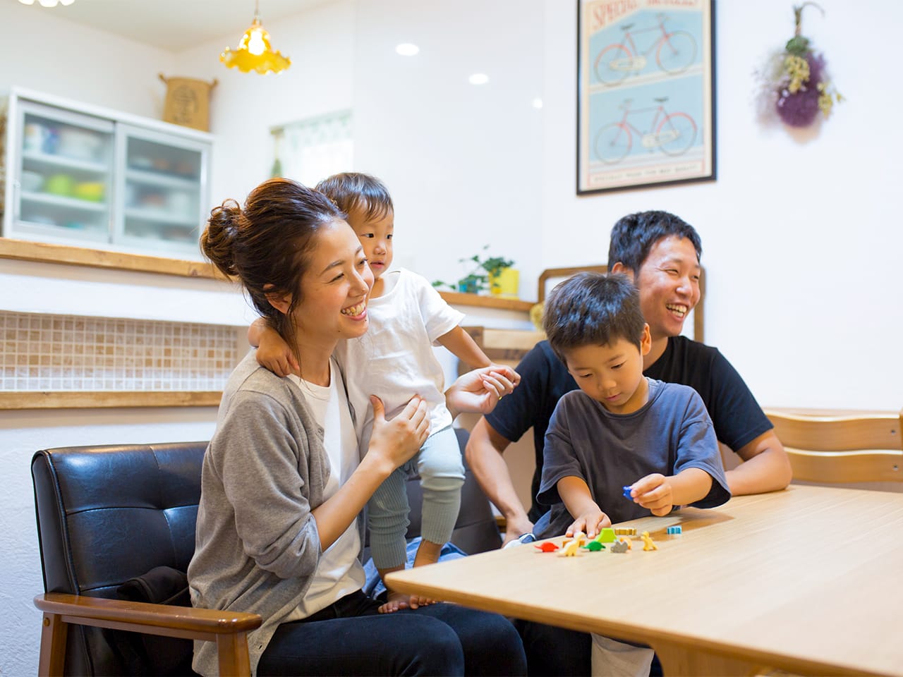 家族と、仲間と、笑い合える家