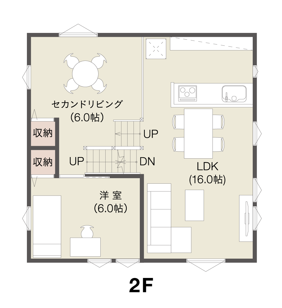 2階間取り図