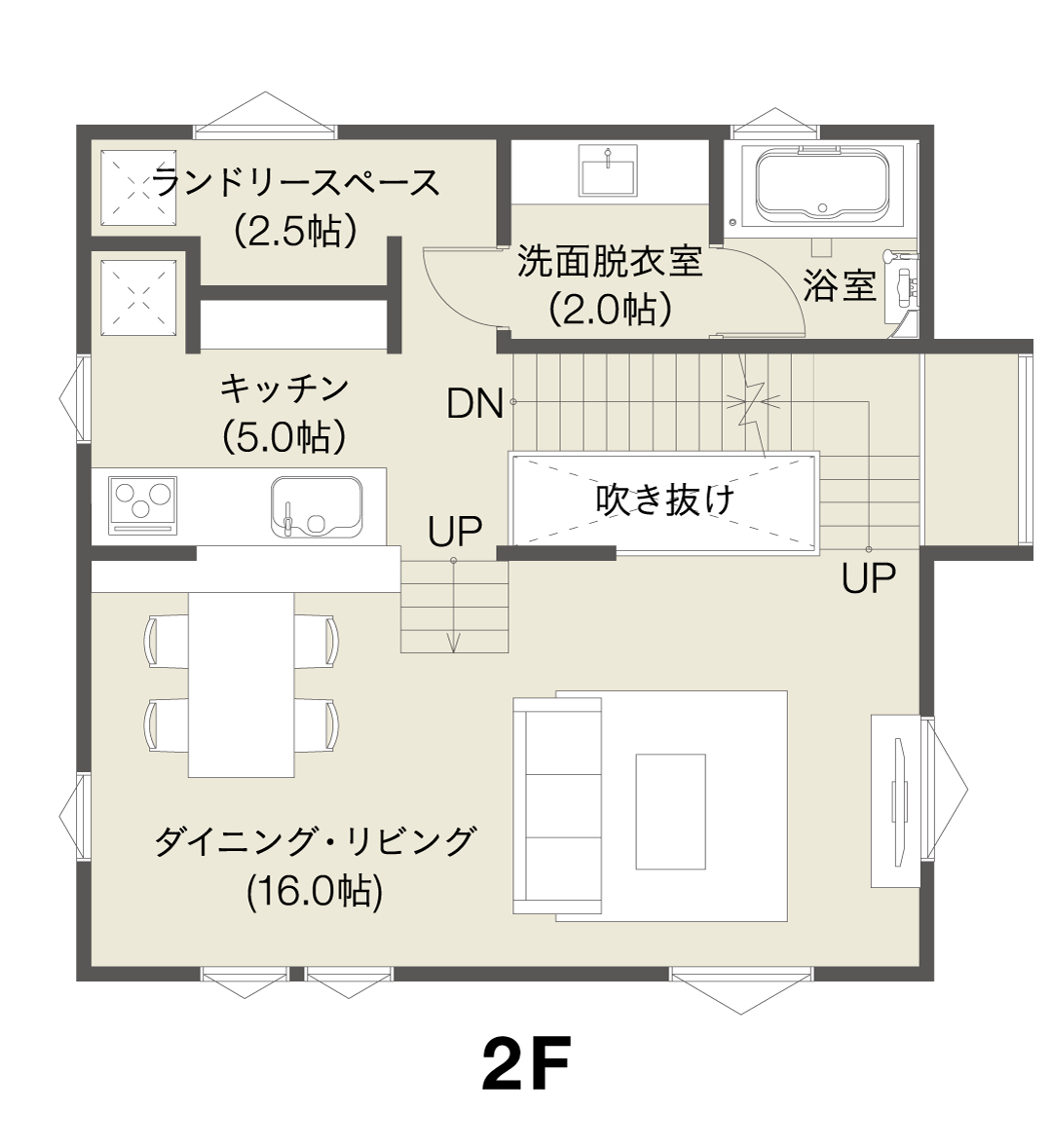 2階間取り図