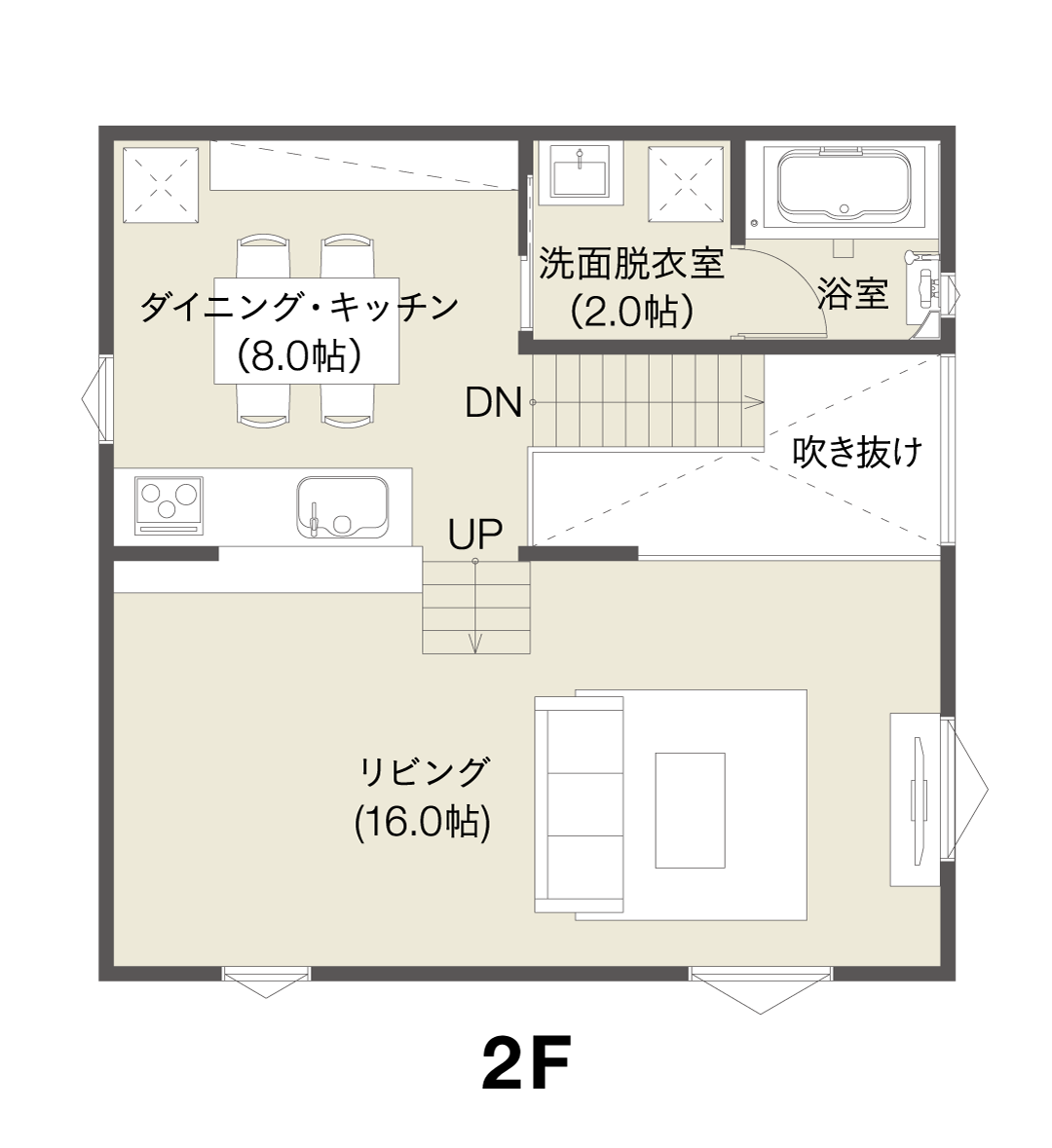 2階間取り図