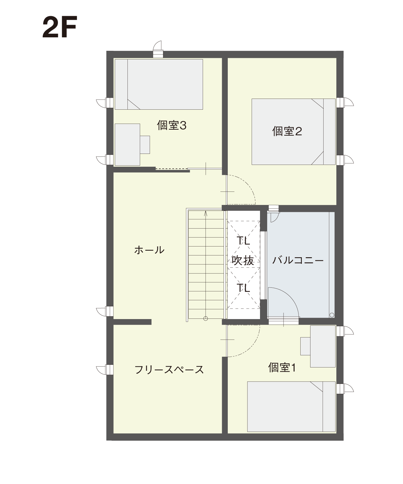 2階間取り図
