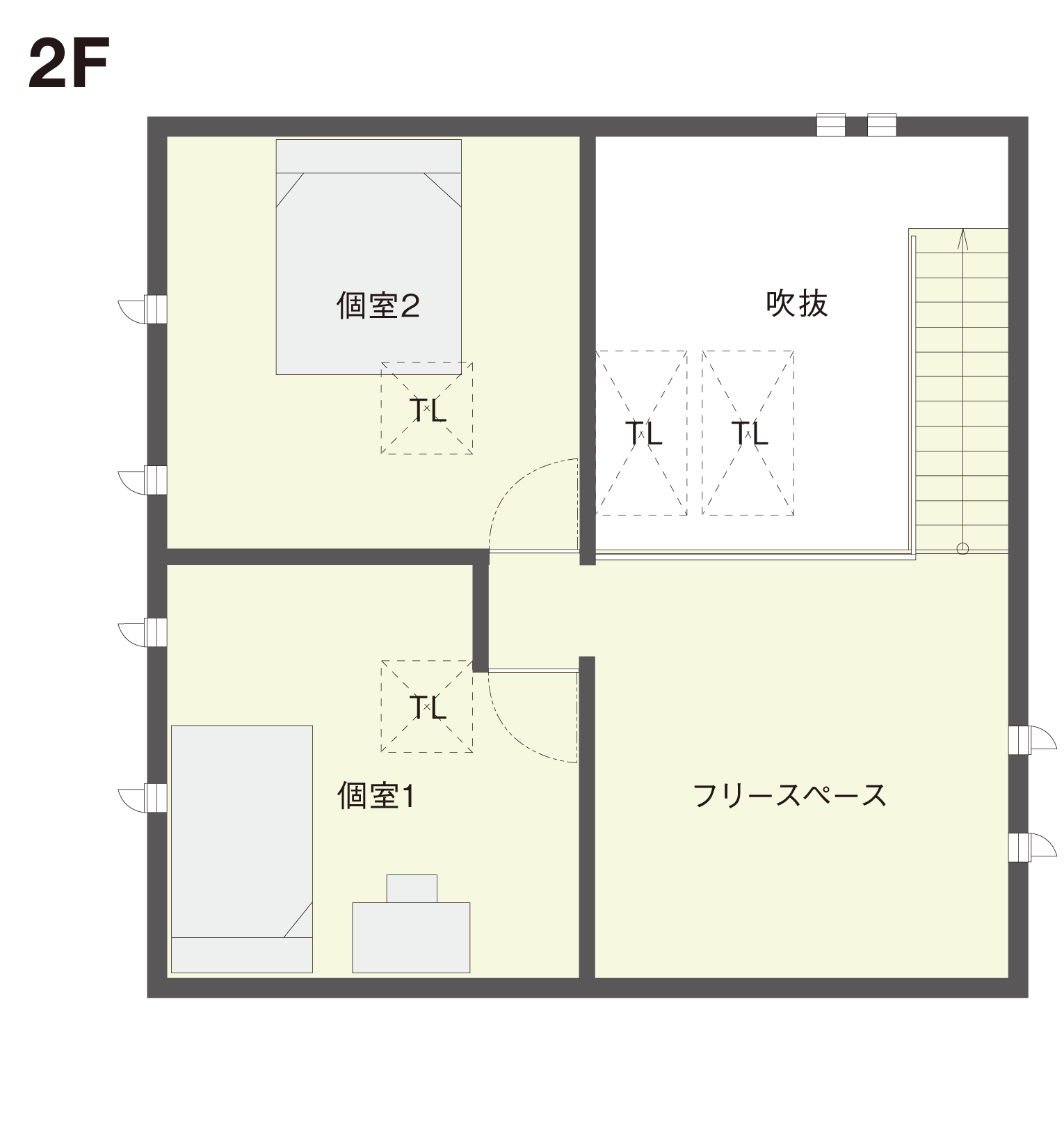 2階間取り図