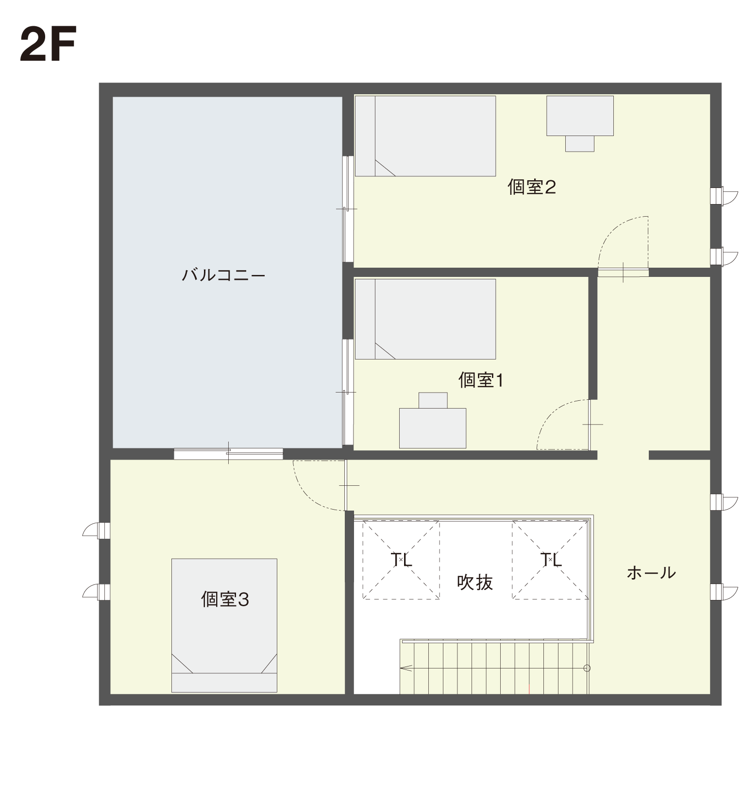 2階間取り図