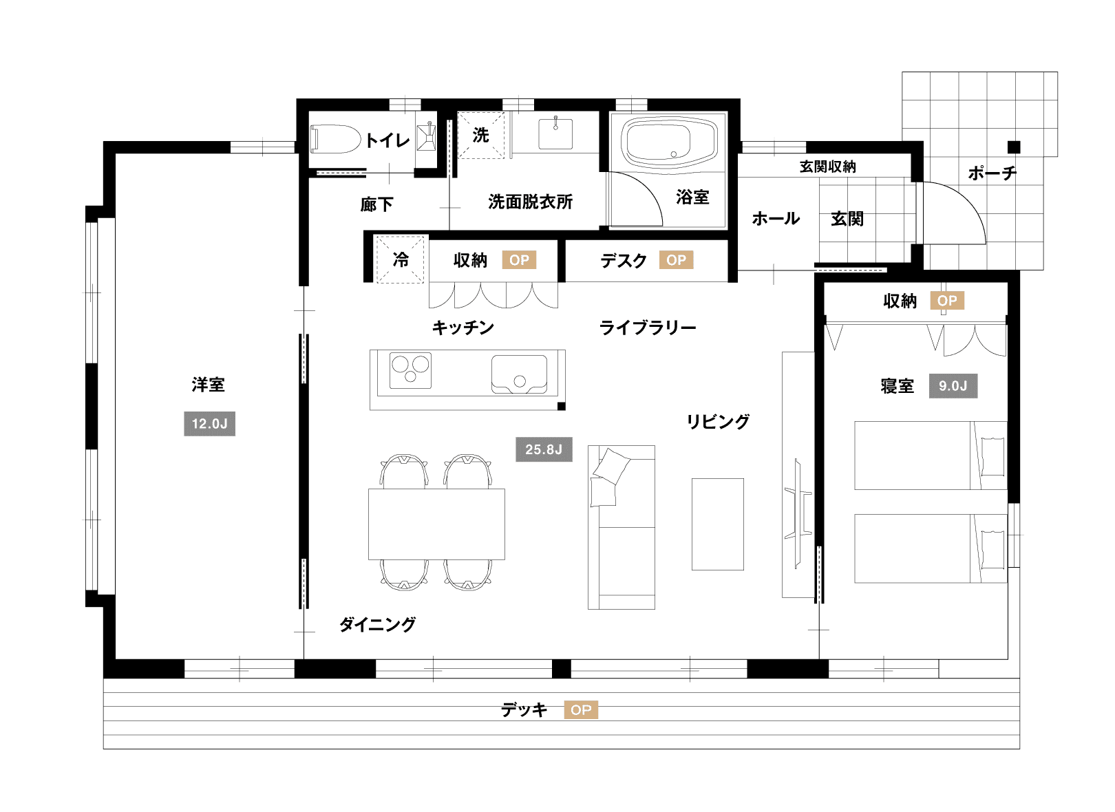 1階間取り図