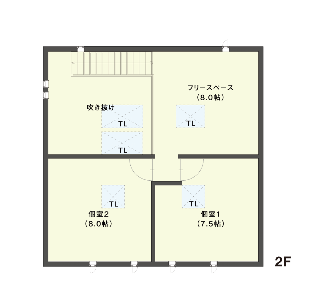 2階間取り図