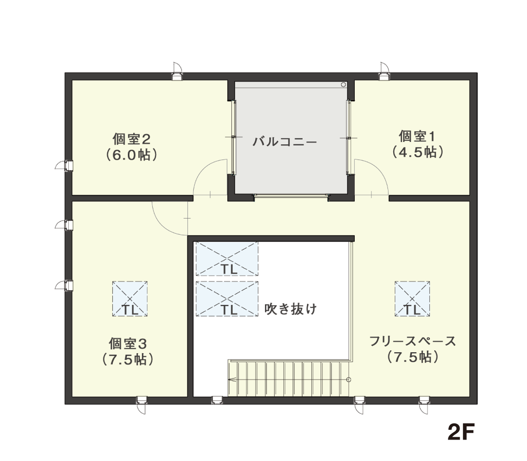 2階間取り図