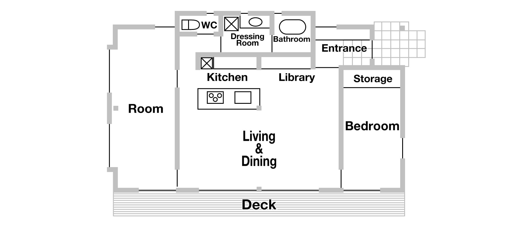 1階間取り図