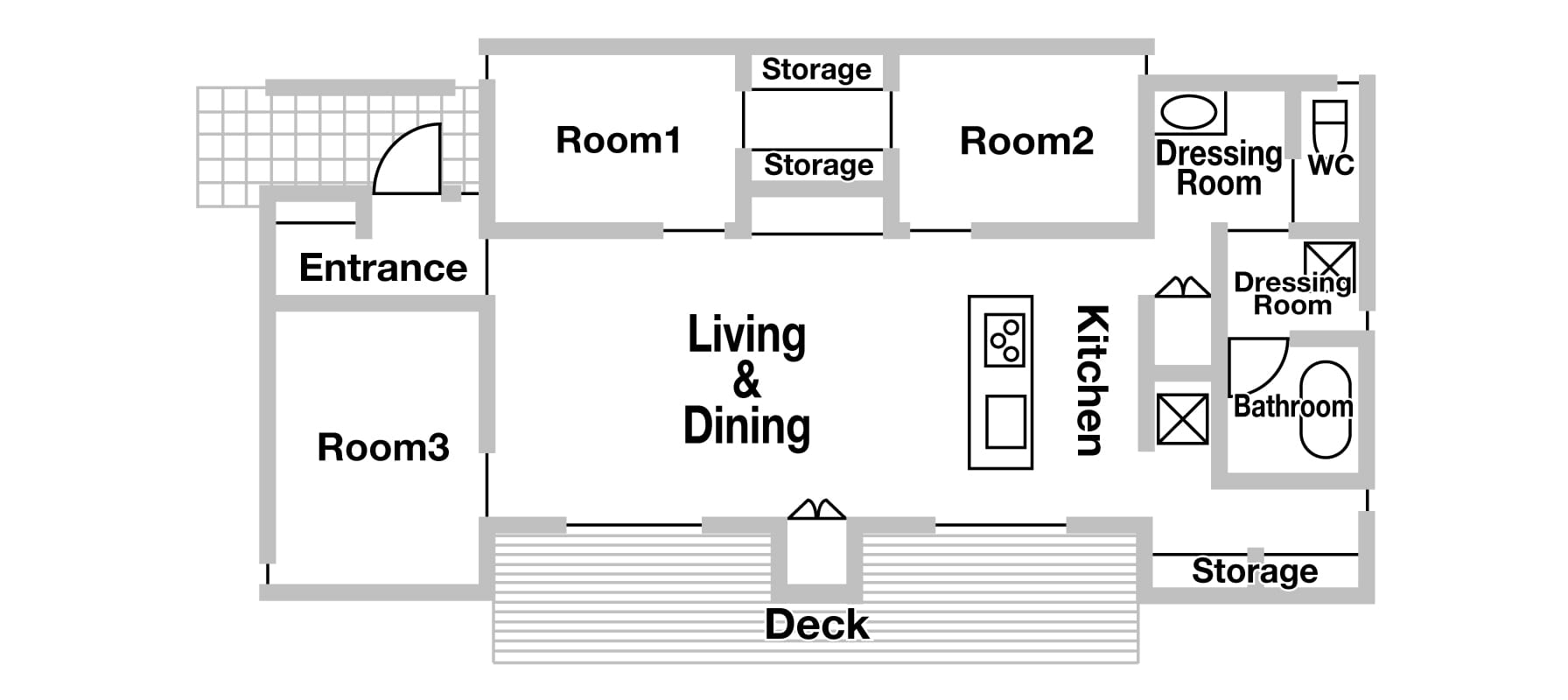 1階間取り図