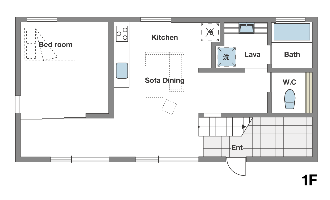 1階間取り図