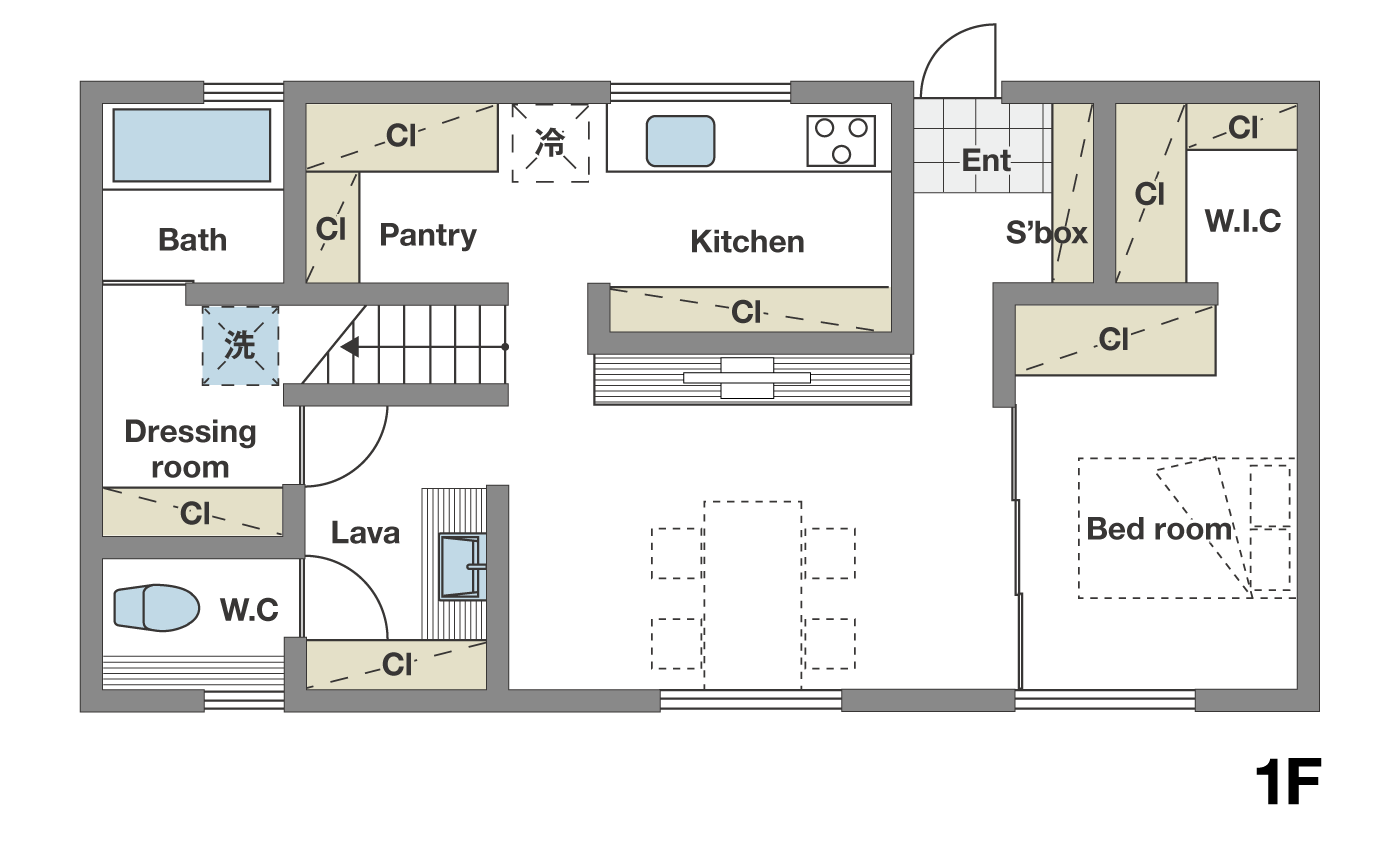 1階間取り図