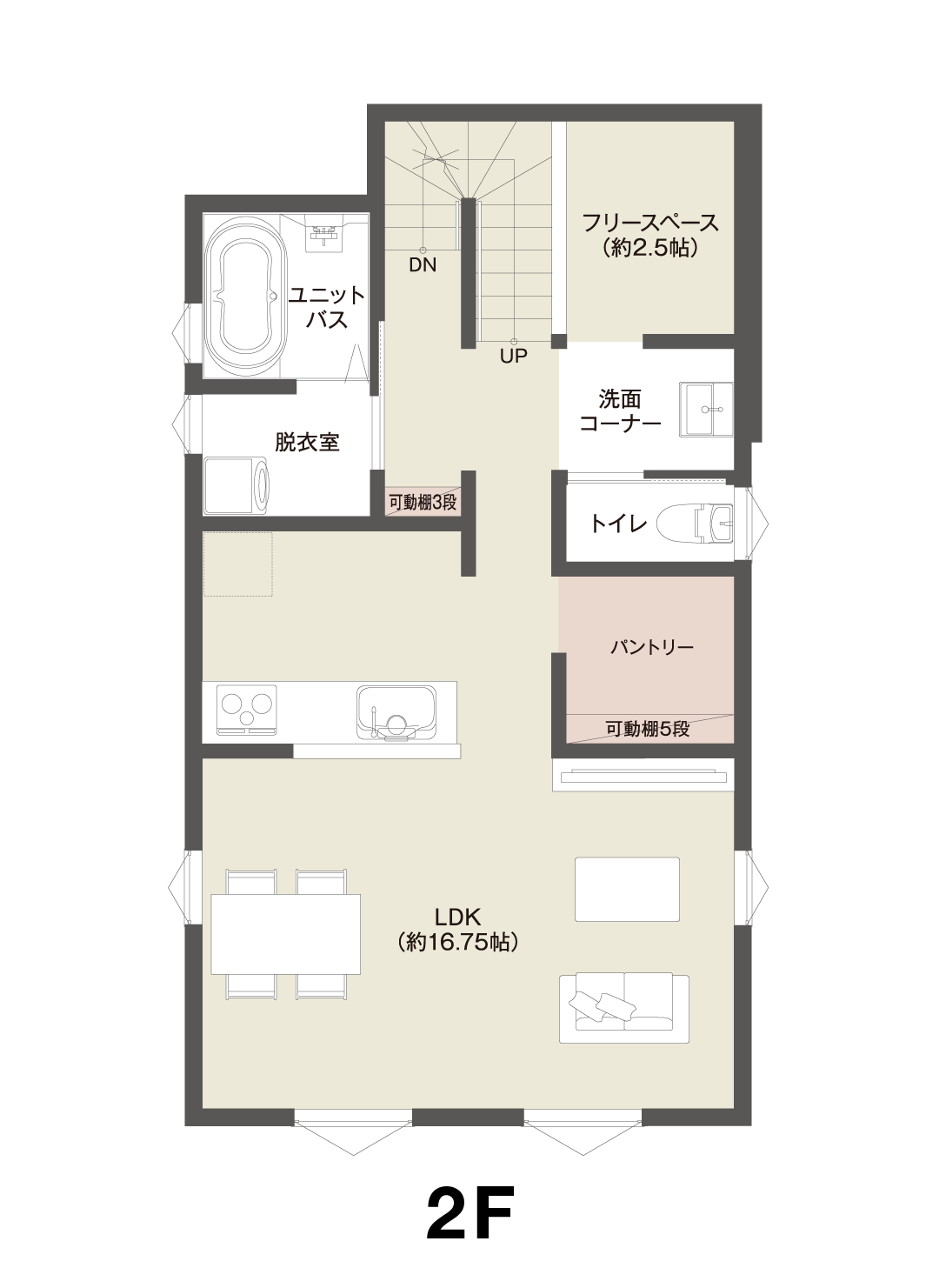 2階間取り図