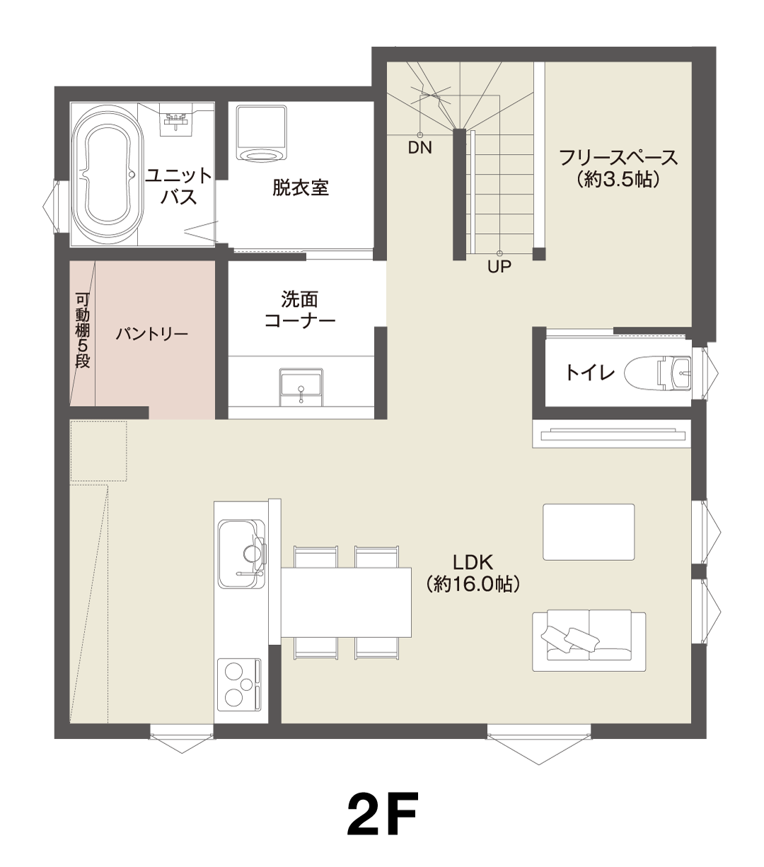 2階間取り図